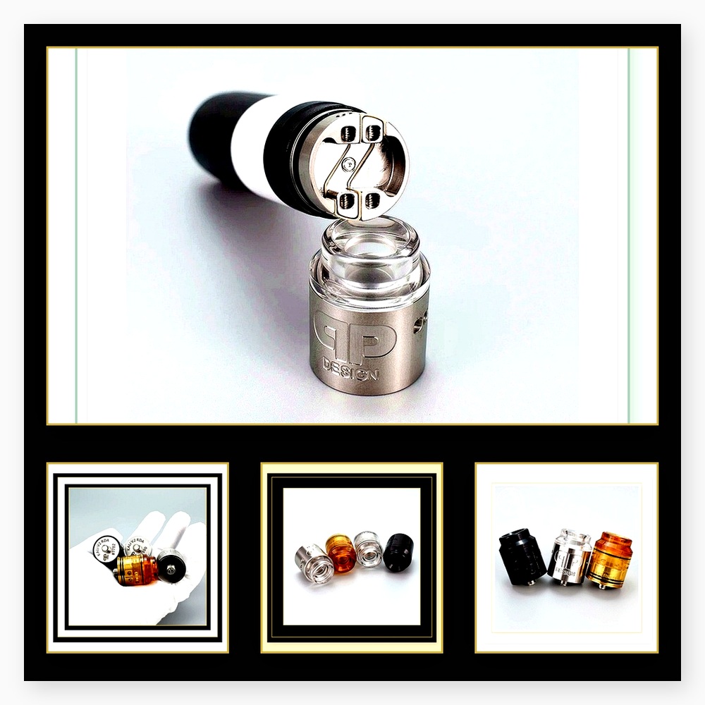 Vape Coil Replacement - QP KALI V2 RDA 25mm Dual-Coil