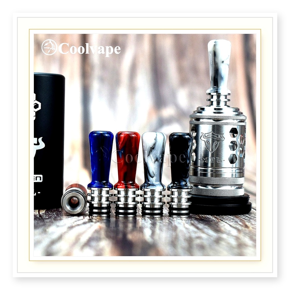 Tauren MTL RTA 510 Drip Tip -  – Drip Tip Resin Bewertung und Preis